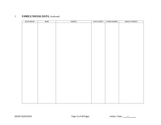 Form 1 Personal History Disclosure Form - Casino Qualifiers - New Jersey, Page 13