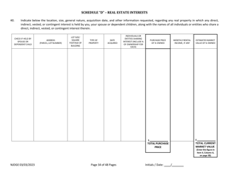 Form 1 Personal History Disclosure Form - Casino Qualifiers - New Jersey, Page 35