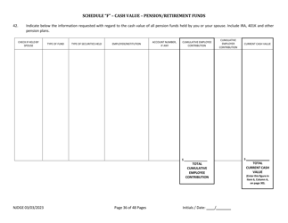 Form 1 Personal History Disclosure Form - Casino Qualifiers - New Jersey, Page 37