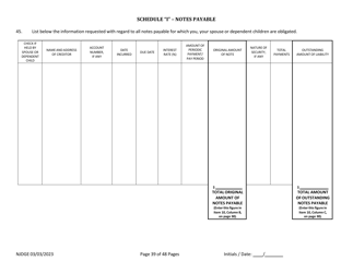 Form 1 Personal History Disclosure Form - Casino Qualifiers - New Jersey, Page 40