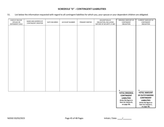 Form 1 Personal History Disclosure Form - Casino Qualifiers - New Jersey, Page 46