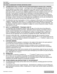 Form NHJB-2096-D Dwi Third or Subsequent Offense Sentencing Order - New Hampshire, Page 2
