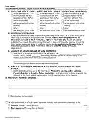 Form NHJB-2253-F Juvenile Abuse/Neglect Order Post-permanency Hearing - New Hampshire, Page 5