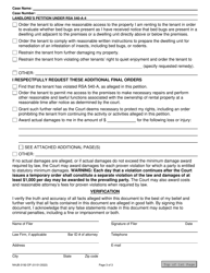 Form NHJB-3192-DP Landlord&#039;s Petition Under Rsa 540-a:4 - New Hampshire, Page 3
