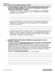 Form NHJB-2230-F Juvenile Abuse/Neglect Order - New Hampshire, Page 4