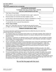 Form NHJB-2117-P Executor&#039;s/Administrator&#039;s Accounting - New Hampshire, Page 5