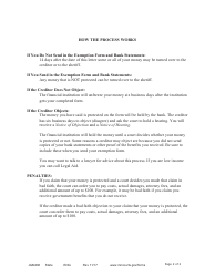 Form JGM406 Exemption Form Instructions - Minnesota, Page 2