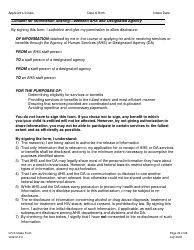 Children&#039;s Personal Care Services Intake Form - Vermont, Page 22