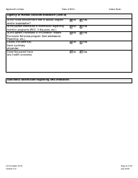 Children&#039;s Personal Care Services Intake Form - Vermont, Page 6