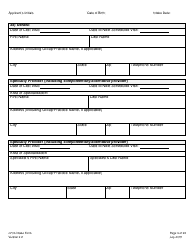 Children&#039;s Personal Care Services Intake Form - Vermont, Page 9