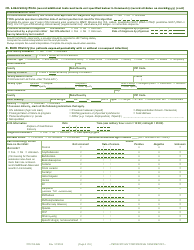 Form CDC50.42B Pediatric HIV Confidential Case Report Form (Patients Aged 13 Years at Time of Perinatal Exposure or Patients Aged 13 Years at Time of Diagnosis), Page 4