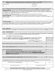 Telephone Solicitor Registration - Wisconsin, Page 4