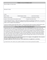 Form TR-WM-55 Vehicle Scale Operator License Application - Wisconsin, Page 2
