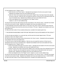 Form DS-5106 Worksheet for Calculating Comp Time for Travel, Page 4