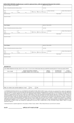 Form 3406 Application for Employment - Harris County, Texas, Page 2