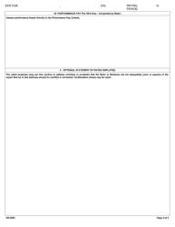 Form DS-5055 U.S. Foreign Service Employee Evaluation Report, Page 4