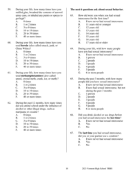 Vermont High School Youth Risk Behavior Survey - Vermont, Page 10