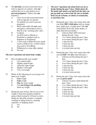 Vermont High School Youth Risk Behavior Survey - Vermont, Page 11