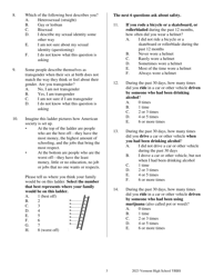 Vermont High School Youth Risk Behavior Survey - Vermont, Page 3