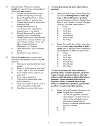 Vermont High School Youth Risk Behavior Survey - Vermont, Page 7