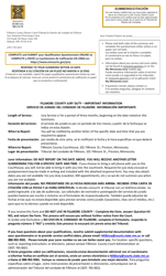 Document preview: Summons and Qualification Questionnaire - Fillmore County - Minnesota (English/Spanish)