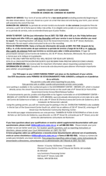 Summons and Qualification Questionnaire - Olmsted County - Minnesota (English/Spanish), Page 2