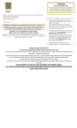 Summons and Qualification Questionnaire - Houston County - Minnesota (English/Hmong)