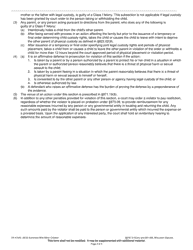 Form FA-4104V Summons With Minor Children - Wisconsin, Page 3