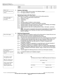 Form FA-4147V Proposed Parenting Plan - Wisconsin, Page 6