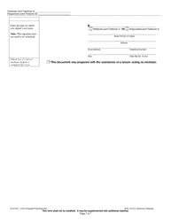 Form FA-4147V Proposed Parenting Plan - Wisconsin, Page 7