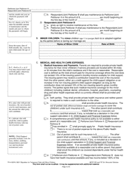 Form FA-4126VA Stipulation for Temporary Order With Minor Children - Wisconsin, Page 2