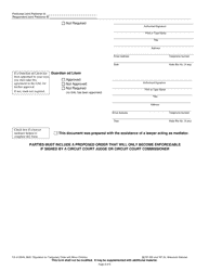 Form FA-4126VA Stipulation for Temporary Order With Minor Children - Wisconsin, Page 8