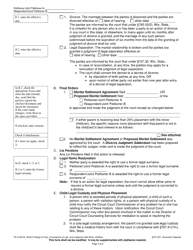 Form FA-4160VA Findings of Fact, Conclusions of Law, and Judgment With Minor Children - Wisconsin, Page 4