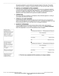 Form FA-4151V Marital Settlement Without Minor Children - Wisconsin, Page 7