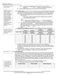 Form FA-4154V Divorce Judgment Addendum With Minor Children - Wisconsin, Page 8