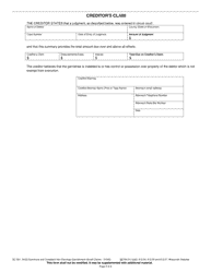 Form SC-301 Summons and Complaint Non-earnings Garnishment (Small Claims - 31005) - Wisconsin, Page 2