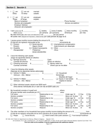 Form GF-152A Petition for Appointment of an Attorney, Affidavit of Indigency - Wisconsin (English/Spanish), Page 2
