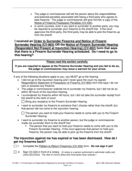 Form CV-804 Information for Respondents Regarding the Surrender and Return of Firearms - Wisconsin, Page 3