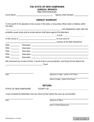 Form NHJB-2330-DS Probable Cause Statement for Arrest Warrant - New Hampshire, Page 4