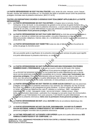 Form 10.02-A Domestic Violence Temporary Protection Order - Ohio (French), Page 3