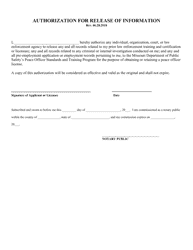 Missouri Peace Officer License Application for Veteran Peace Officers - Missouri, Page 5