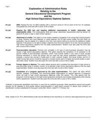 Form PI-1783 Preliminary Application for the High School Equivalency Diploma or the Certificate of General Educational Development - Wisconsin, Page 2