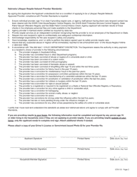 Form CFS-131 Individual Respite Provider Application - Nebraska, Page 3