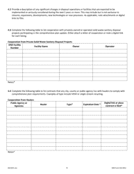 DNR Form 542-0452 Iowa Solid Waste Comprehensive Planning Plan Update Form - Iowa, Page 6