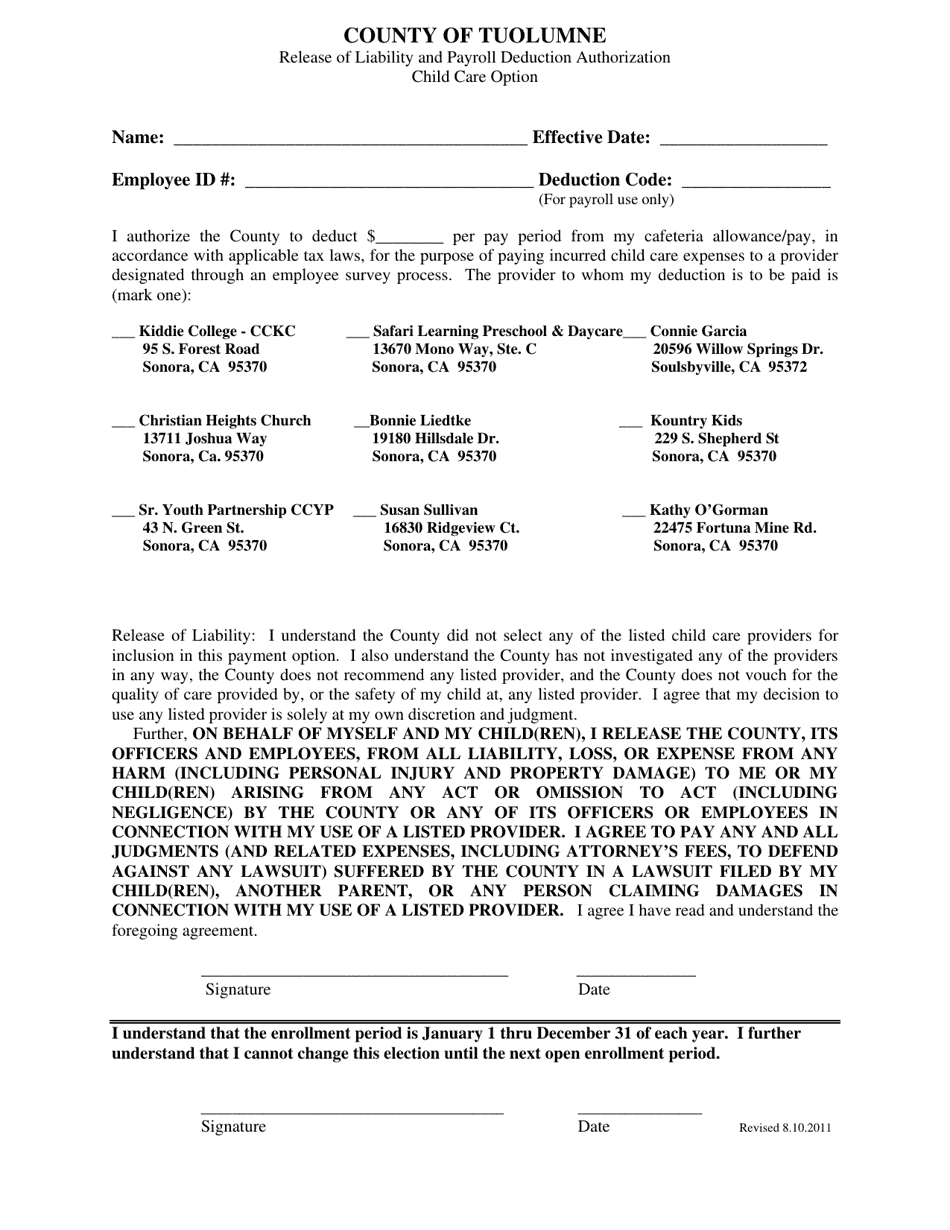 tuolumne-county-california-release-of-liability-and-payroll-deduction
