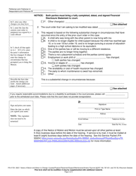 Form FA-4170V Notice of Motion and Motion to Change - Wisconsin, Page 3