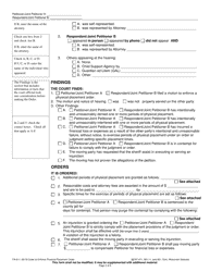 Form FA-611 Order to Enforce Physical Placement Order - Wisconsin, Page 2