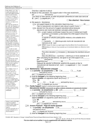 Form FA-604A Stipulation to Change - Wisconsin (English/Spanish), Page 4