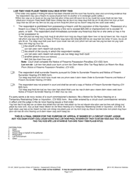 Form CV-407 Injunction - Harassment - Wisconsin (English/Hmong), Page 5