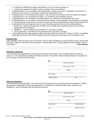 Form CR-227 Plea Questionnaire/Waiver of Rights - Wisconsin, Page 2